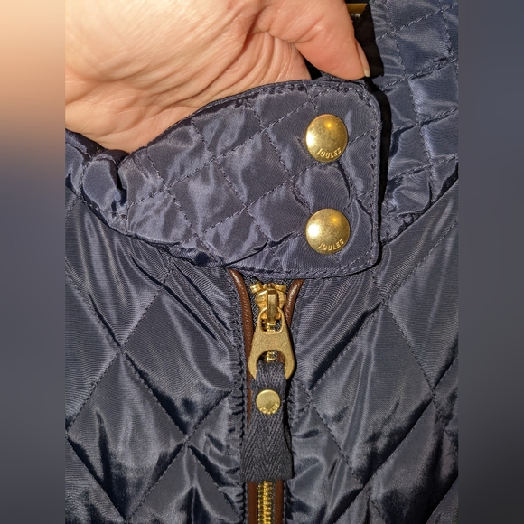 Joules Navy Quilted Braemer Vest Sz 8 - Picture 4 of 4